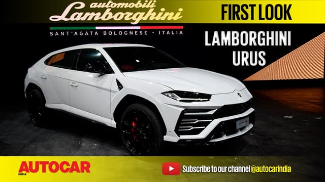 Lamborghini Urus first look video